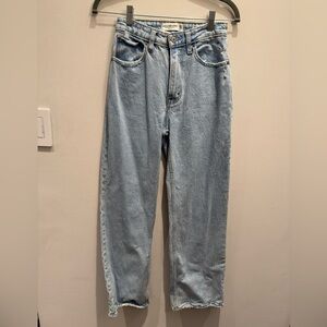 Abercrombie & Fitch The '90s Relaxed Jean High Rise Size 24/00 Curve Love